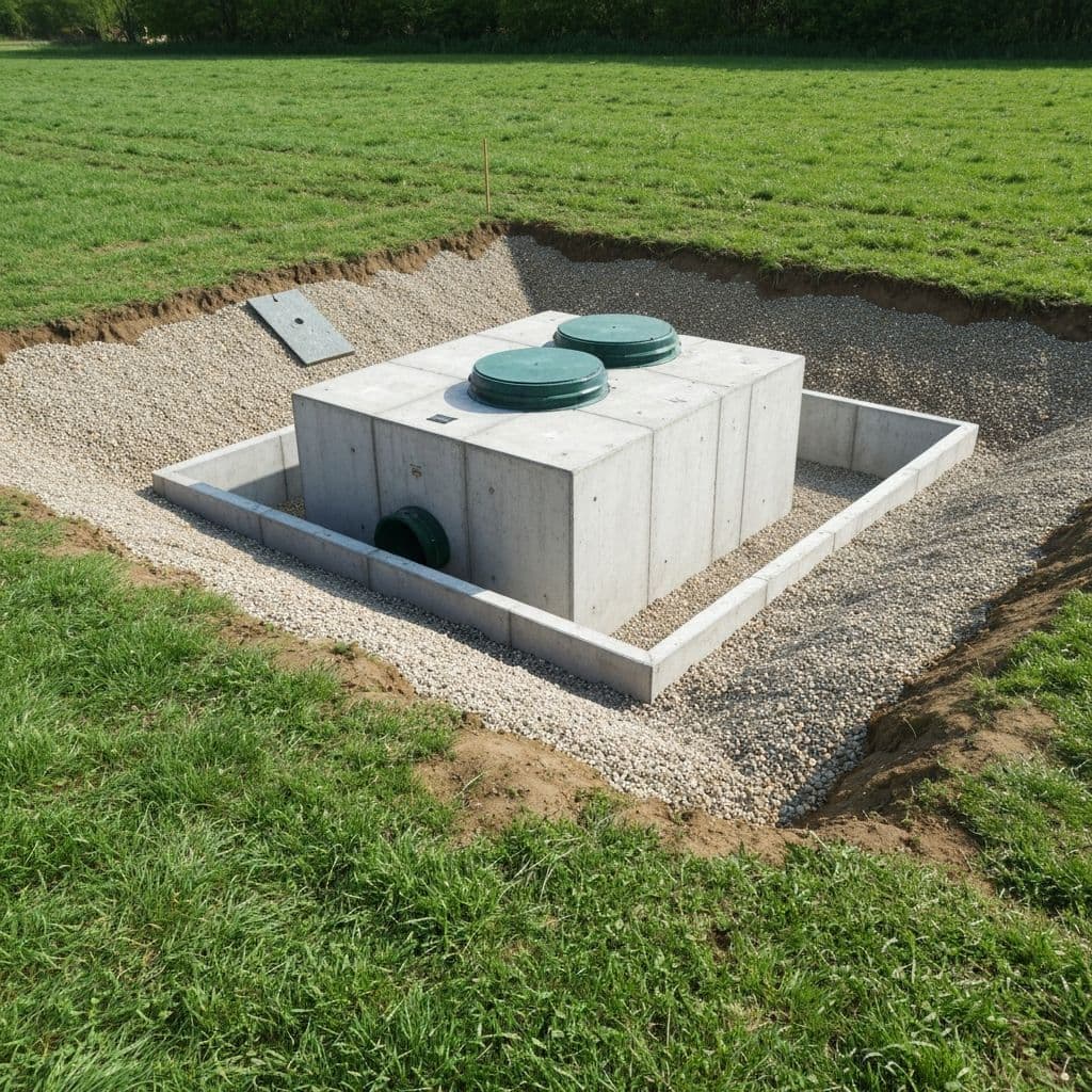 Монтаж септиков