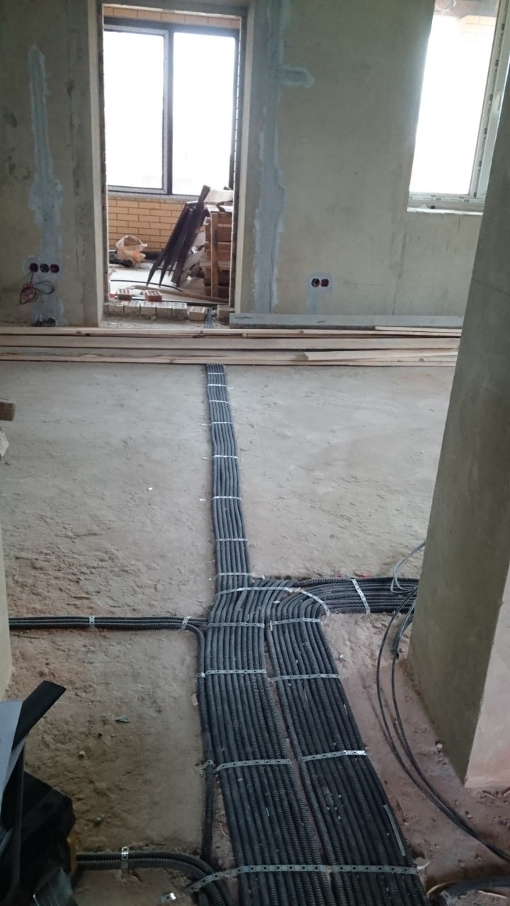 Электрика дома 120 м² 3