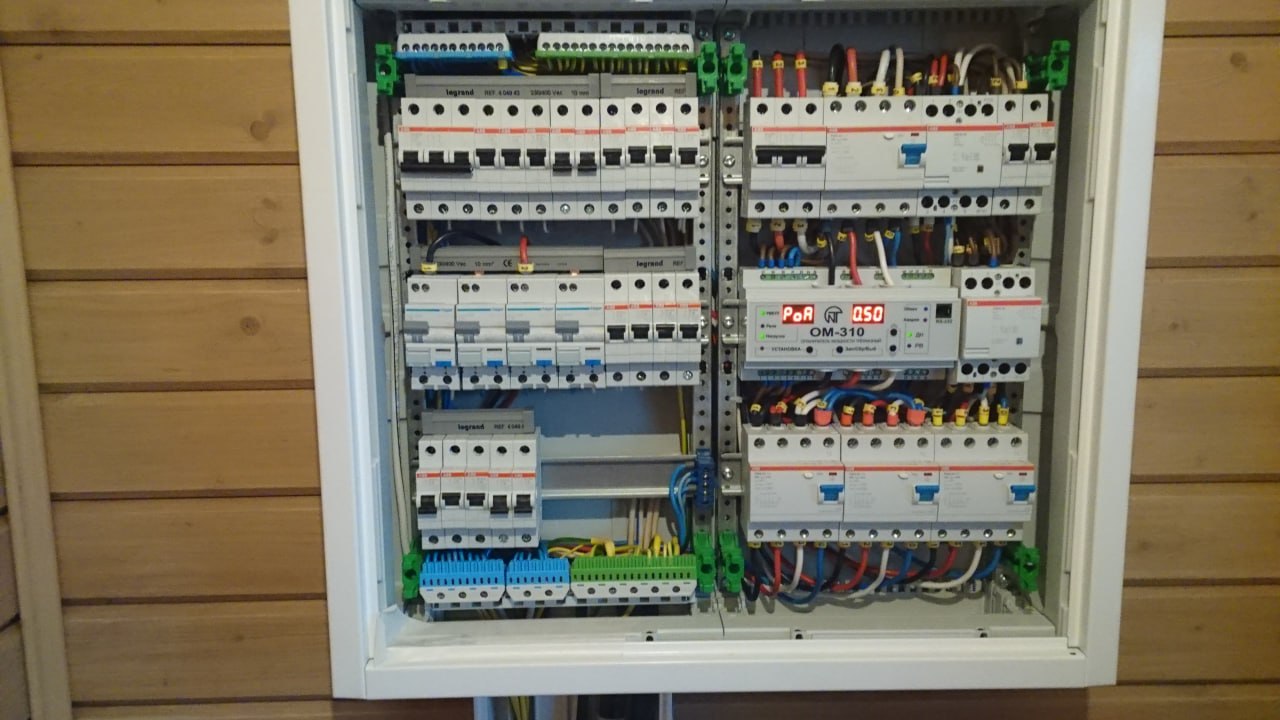 Электрика дома 120 м² 1